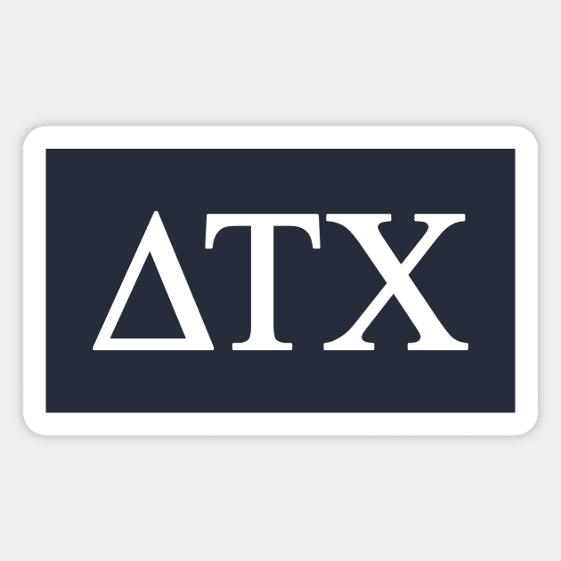 Fraternity "Delta" Magnet by GloopTrekker